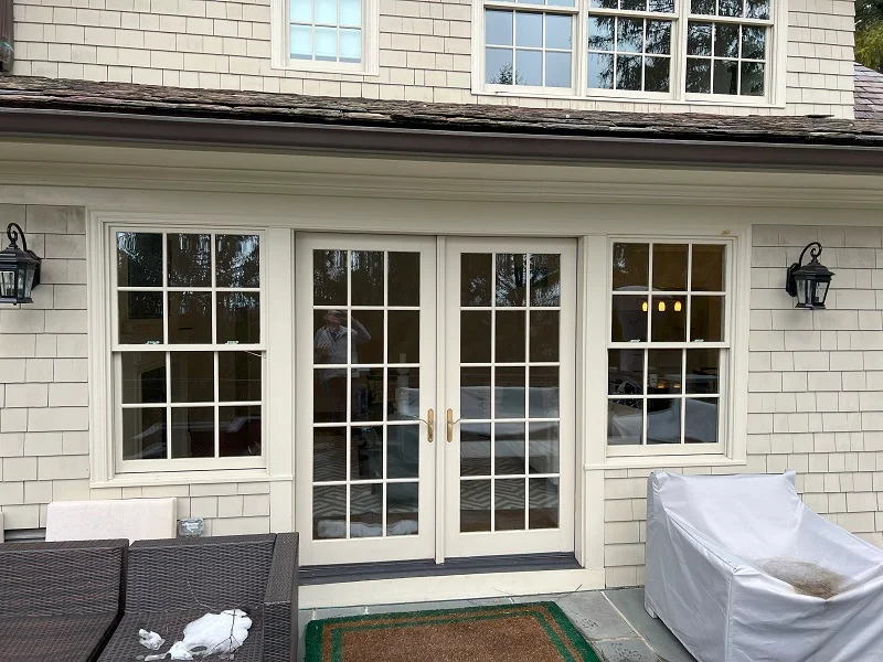 Reframing this wall in Greenwich,CT
